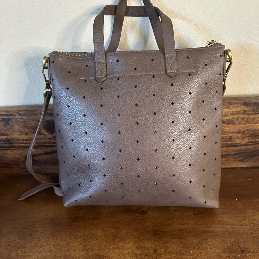 Madewell Brown Leather Crossbody Bag - Picture 3 of 12